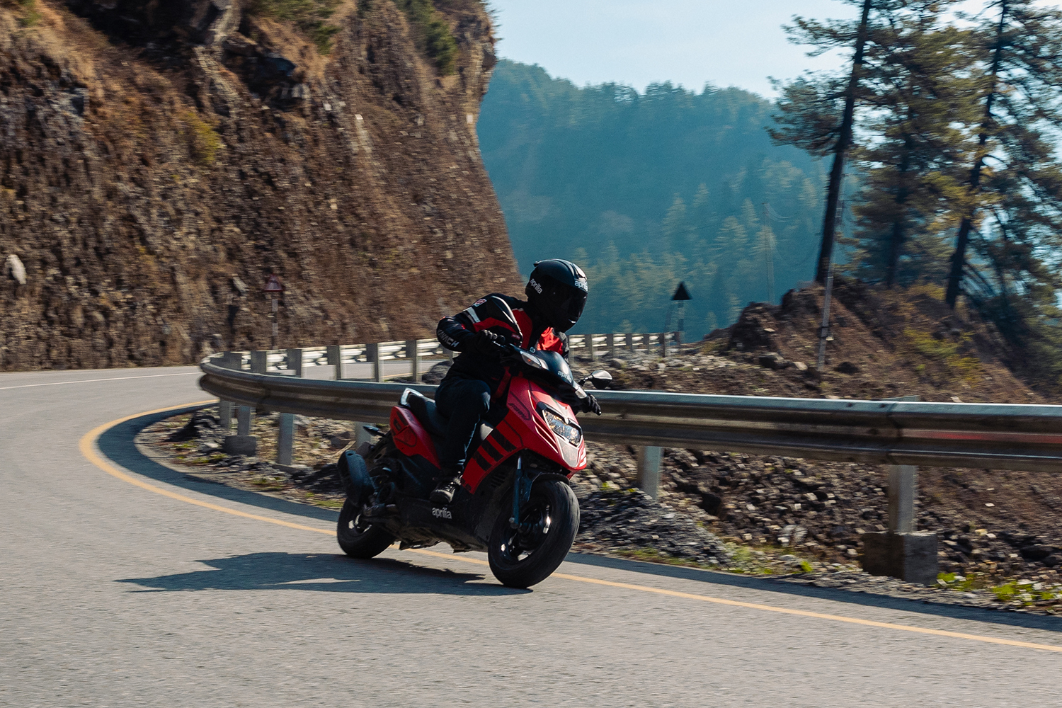 Aprilia Conquers Lubra Pass