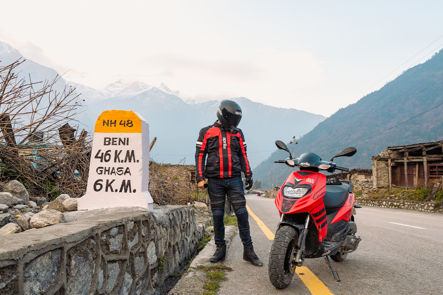 Aprilia Conquers Lubra Pass