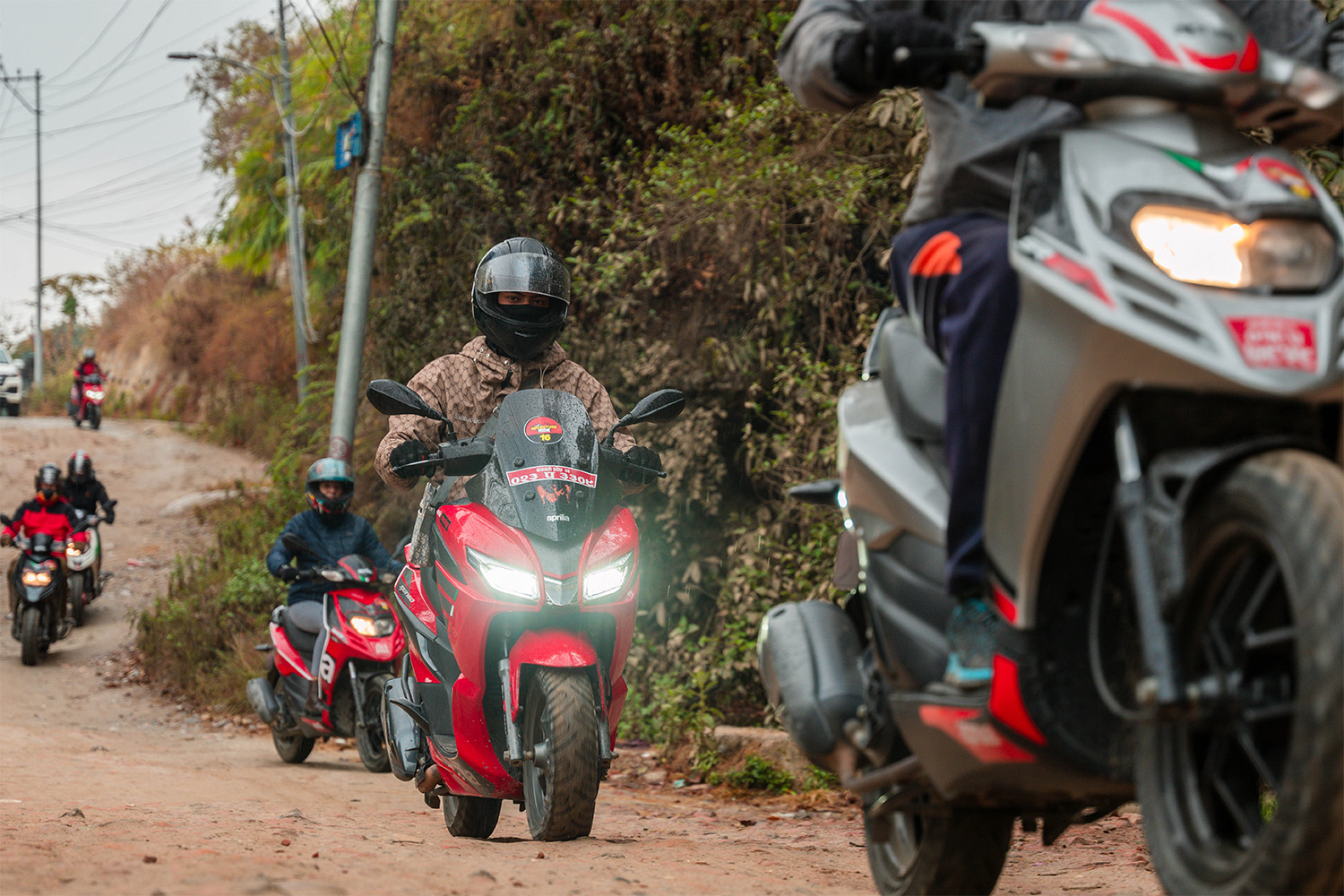 Aprilia Adventure Ride – Teku to Green Valley Resort, Budhanilkantha ...