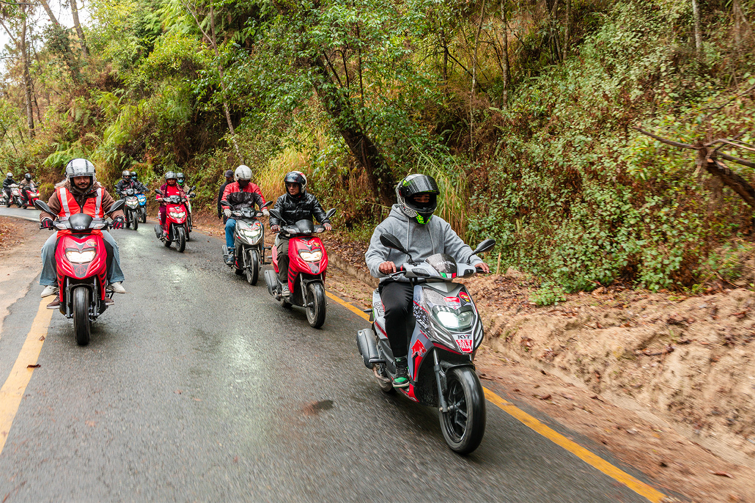 Aprilia Adventure Ride – Teku to Green Valley Resort, Budhanilkantha