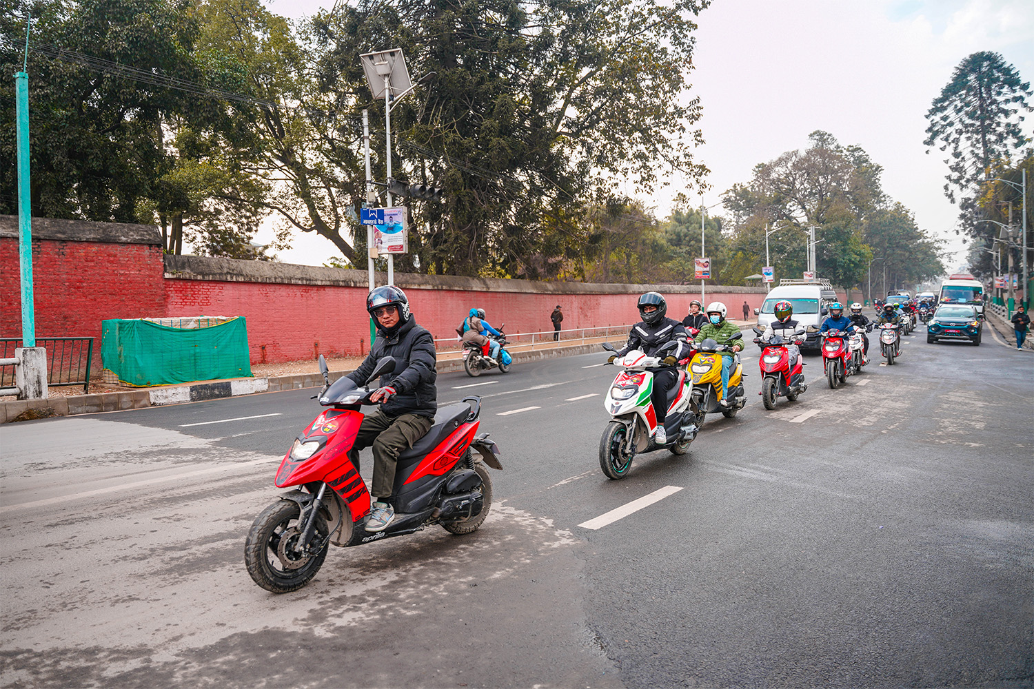 Aprilia Adventure Ride – Teku to Green Valley Resort, Budhanilkantha