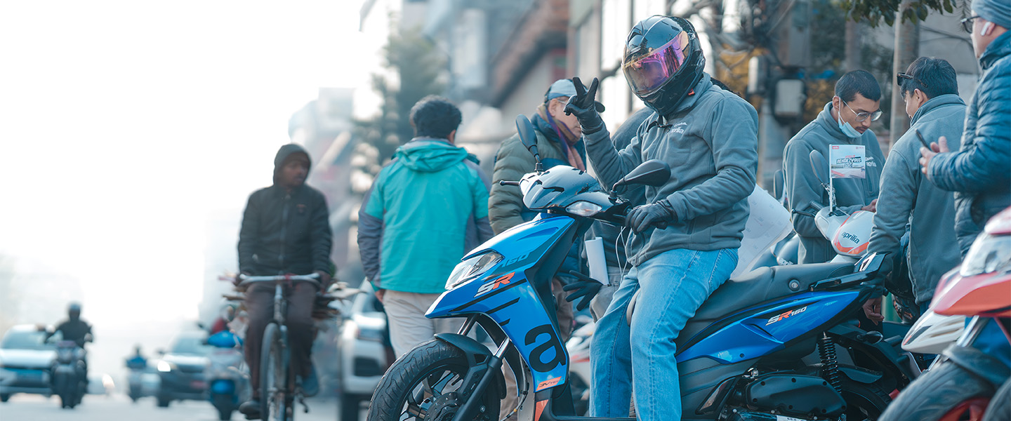 Aprilia Rendezvous Ride - Kot Danda