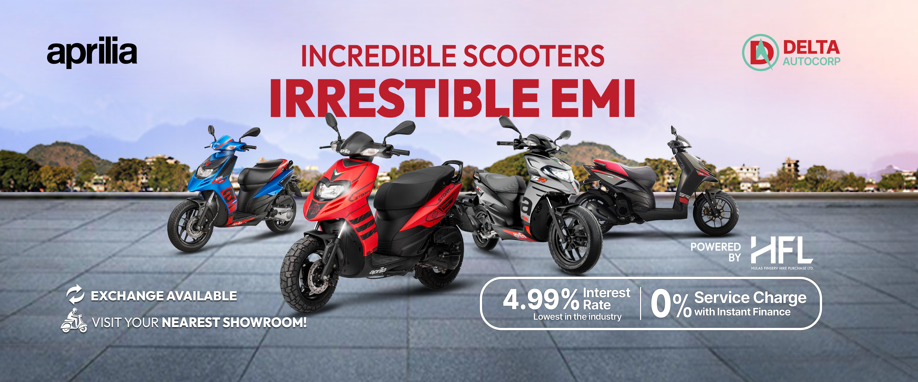 Incredible scooter irrestible EMI